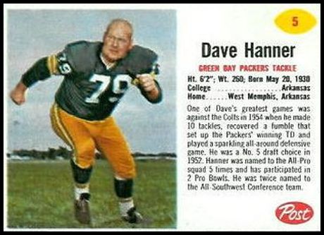 5 Dave Hanner